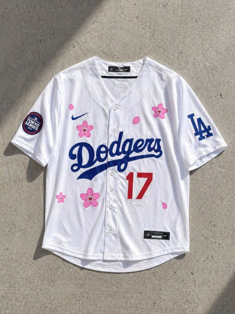 Dodgers x Takashi Murakami 2025 Tokyo Series Shohei Ohtani Jersey White